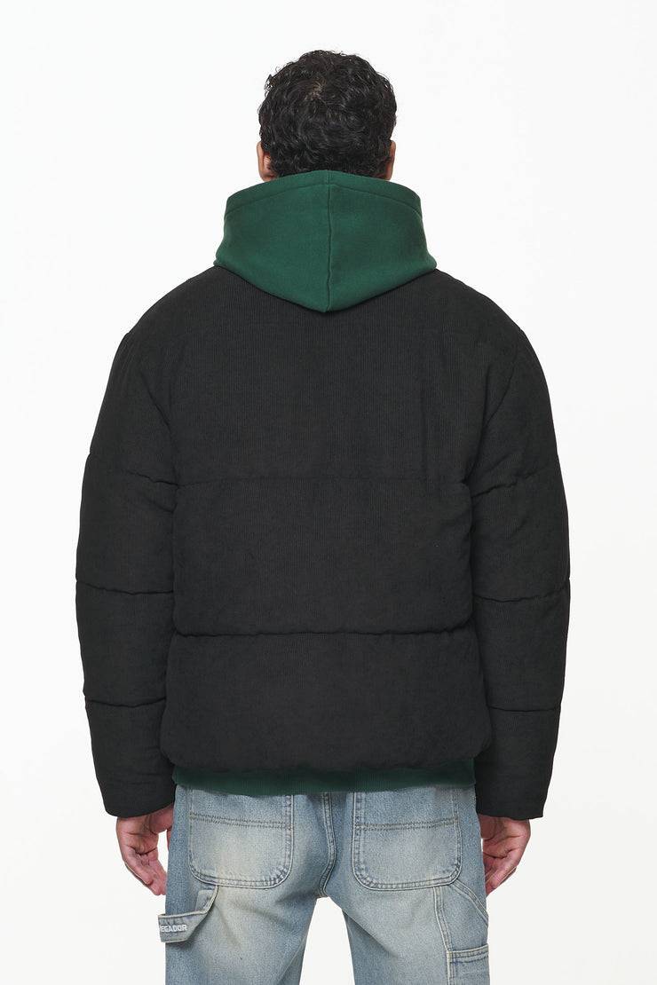 Pegador Sundre Cord Puffer Jacket Black Weihnachtsangebot