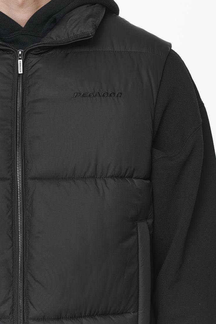 Pegador Landin Puffer Vest Black Valentinstagsangebot