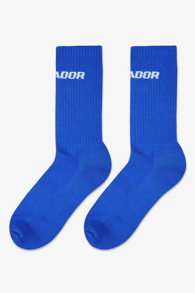Pegador Logo Socks Deep Blue White Jubiläumsangebot