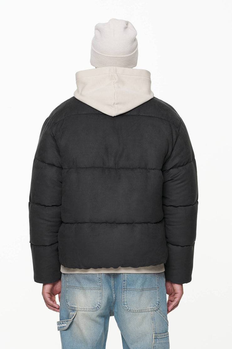Pegador Neum Suede Puffer Jacket Black Neuheiten