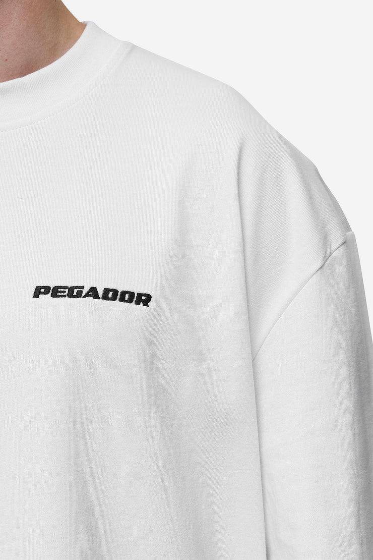 Pegador Logo Oversized Tee White Tägliche Deals