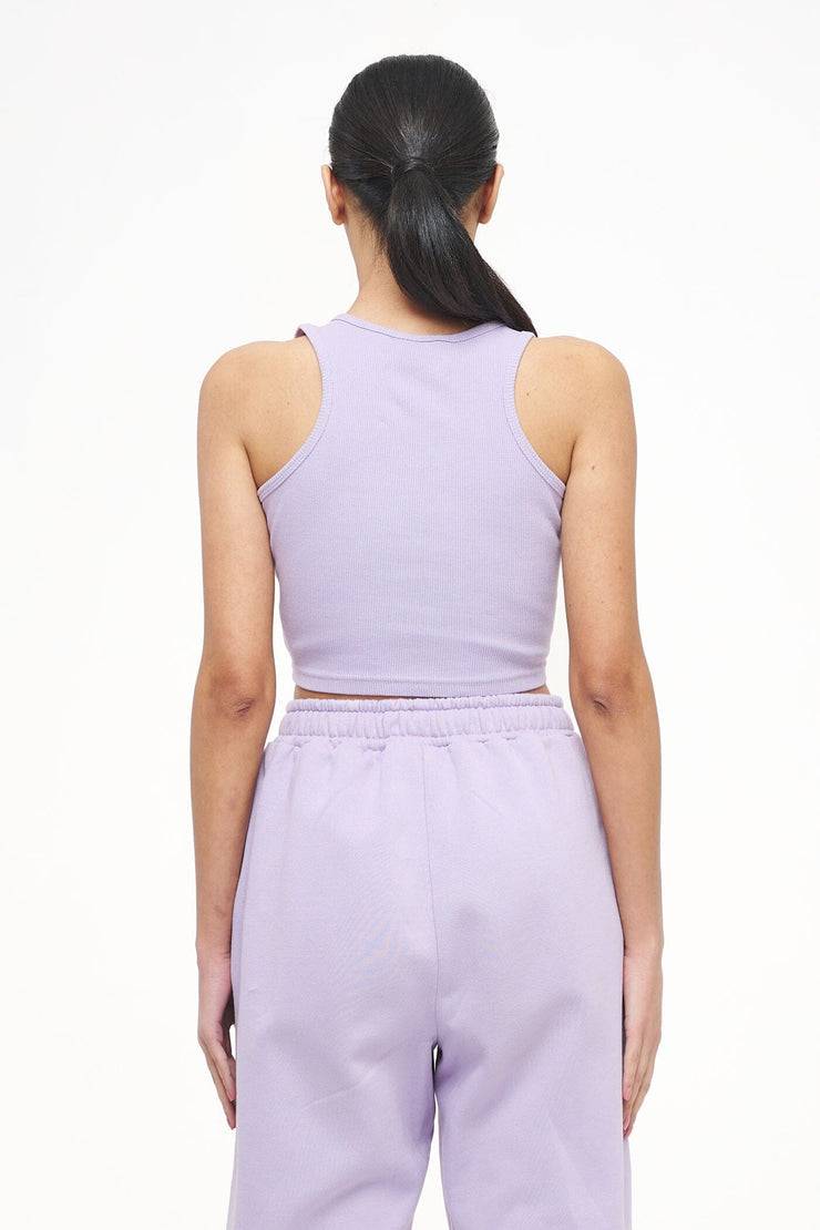 Pegador Ayla Crop Top Vintage Washed Purple Paste VIP-Rabatte