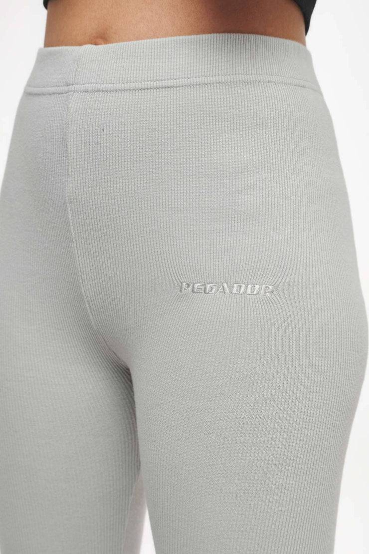 Pegador Jill Rib Leggings Vintage Washed Quiet Gray Kostenlose Rückgabe