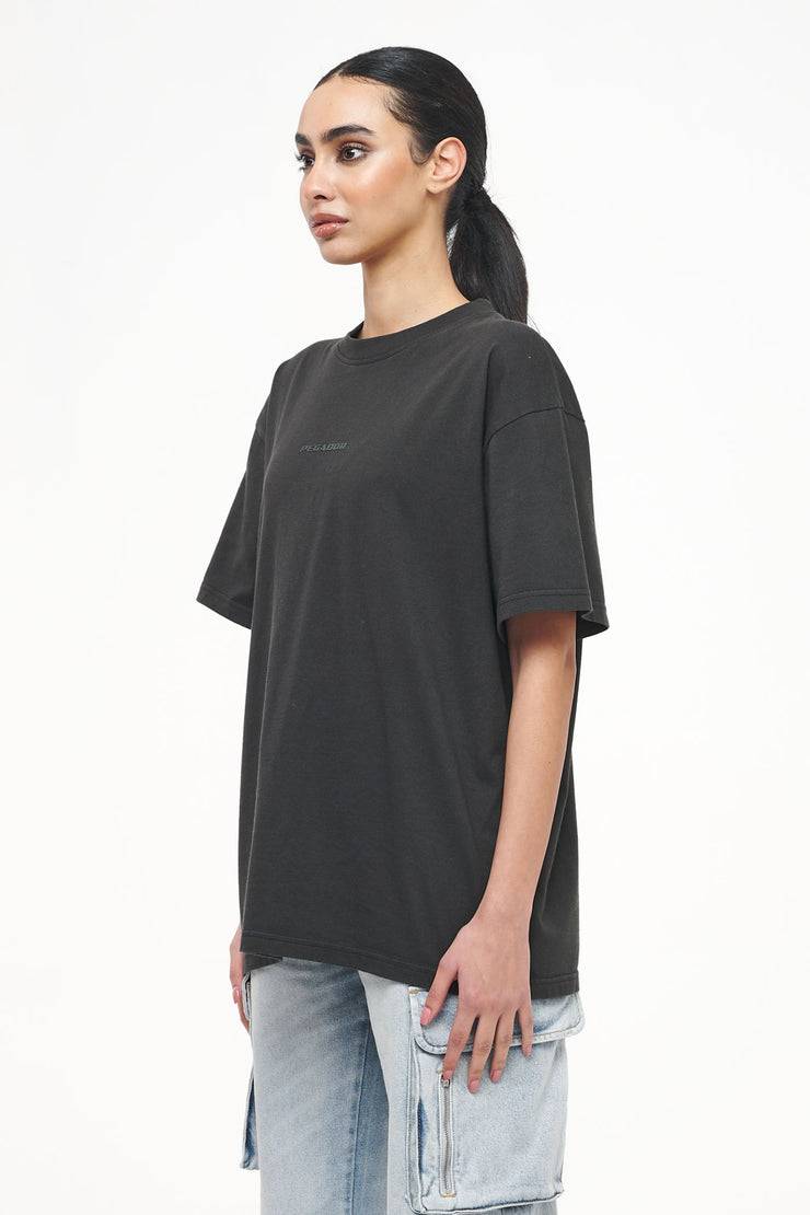 Pegador Beverly Oversized Tee Vintage Washed Iron Grey Gum Begrenzte Freigabe