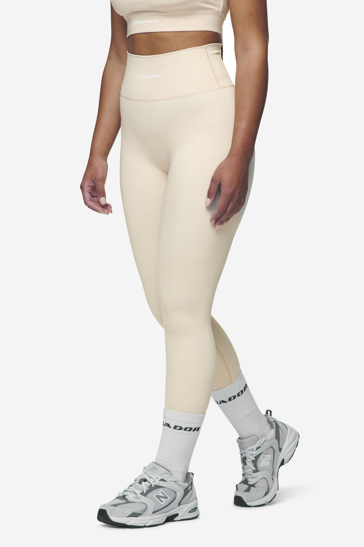 Pegador Leya Leggings Coast Sand White Bis zu 60% Rabatt