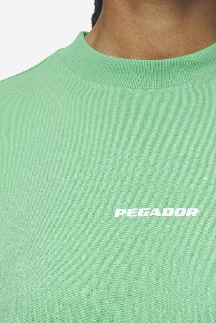 Pegador Bracy Heavy Oversized Tee Washed Peppermint Green White Gum Bis zu 65% Rabatt