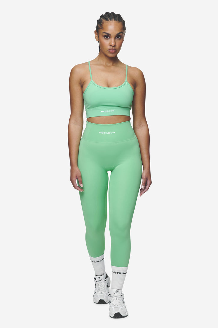 Pegador Leya Leggings Peppermint Green White Sonderangebot der Fabrik