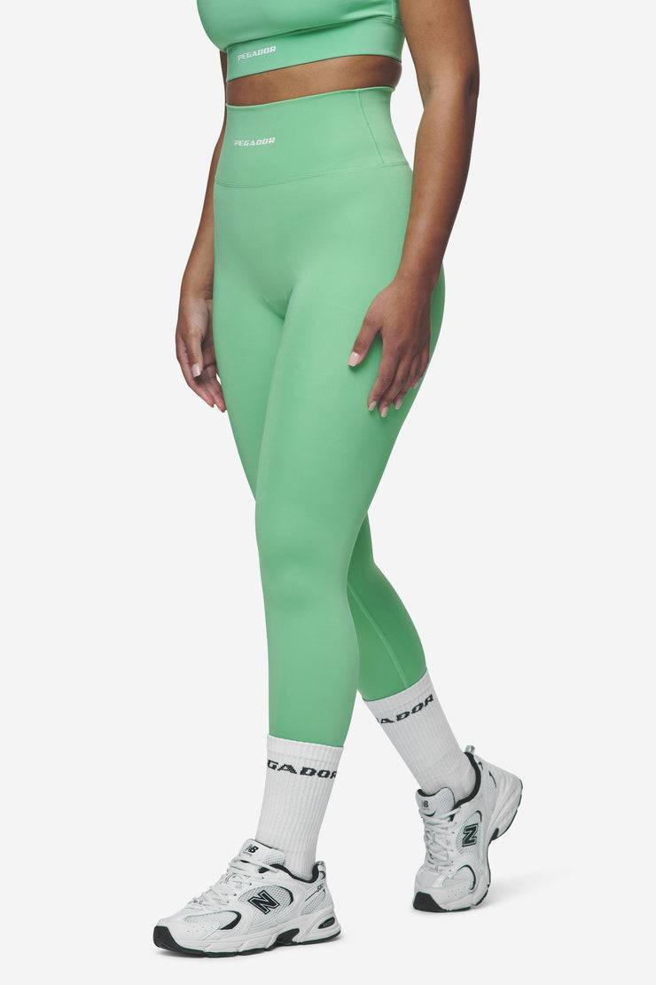 Pegador Leya Leggings Peppermint Green White Sonderangebot der Fabrik