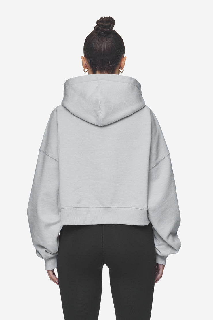Pegador Salita Oversized Cropped Hoodie Washed Sky Grey White Gum Vierteljährliche Förderung