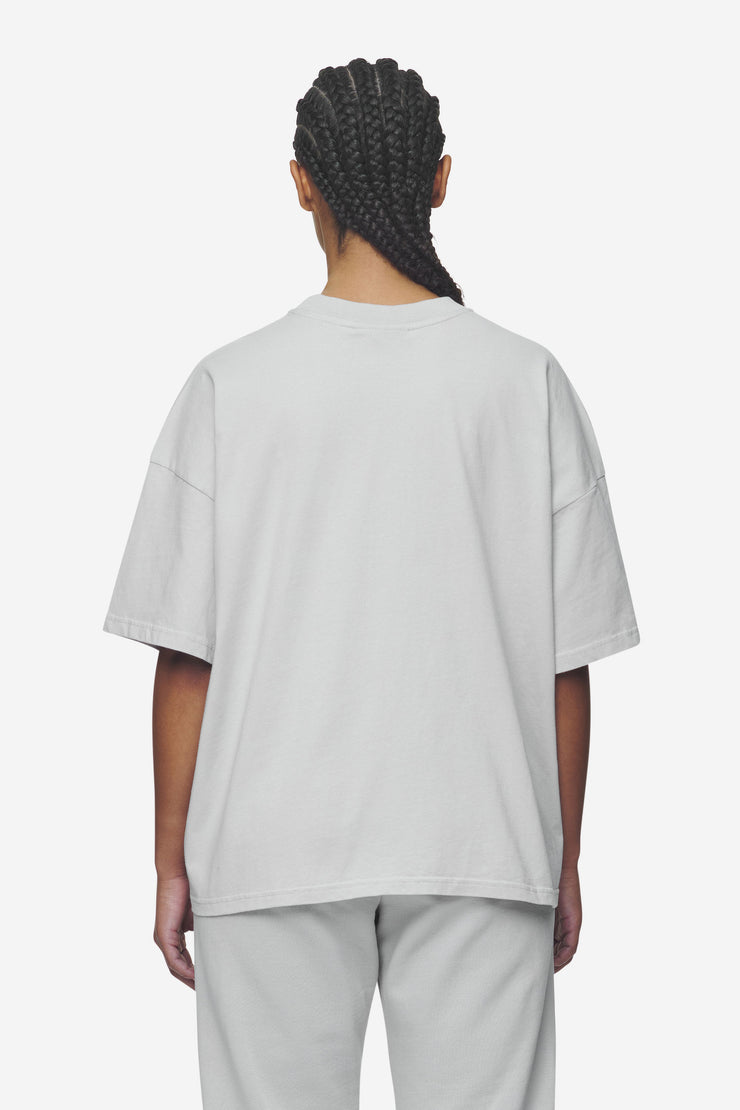 Pegador Bracy Heavy Oversized Tee Washed Sky Grey White Gum Bis zu 55% Rabatt