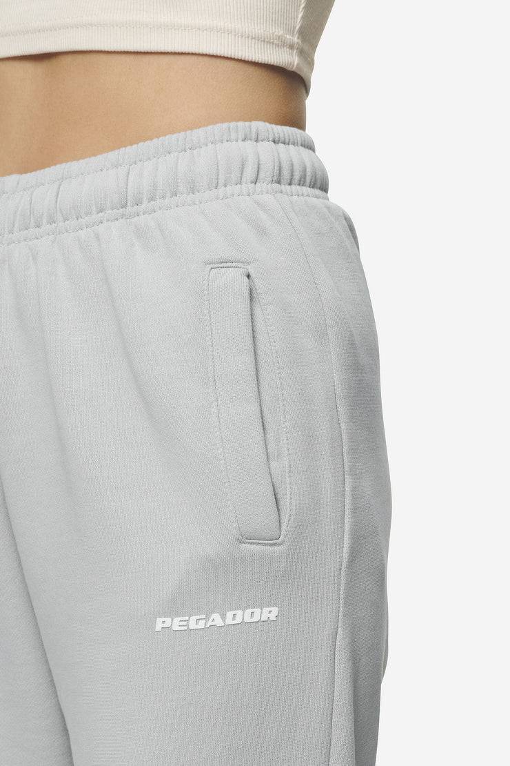 Pegador Villa High Waisted Sweat Pants Washed Sky Grey White Gum Nur noch ein Tag übrig