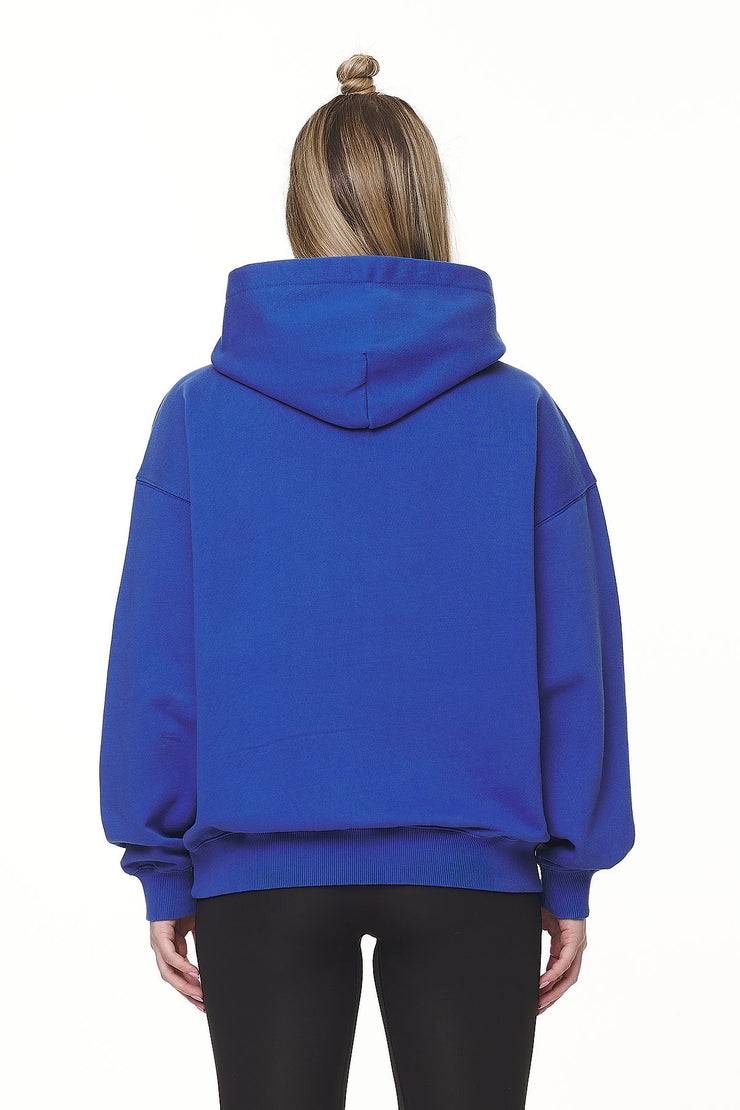 Pegador Clarita Logo Oversized Hoodie Washed True Blue White Gum Kostenloser Versand international