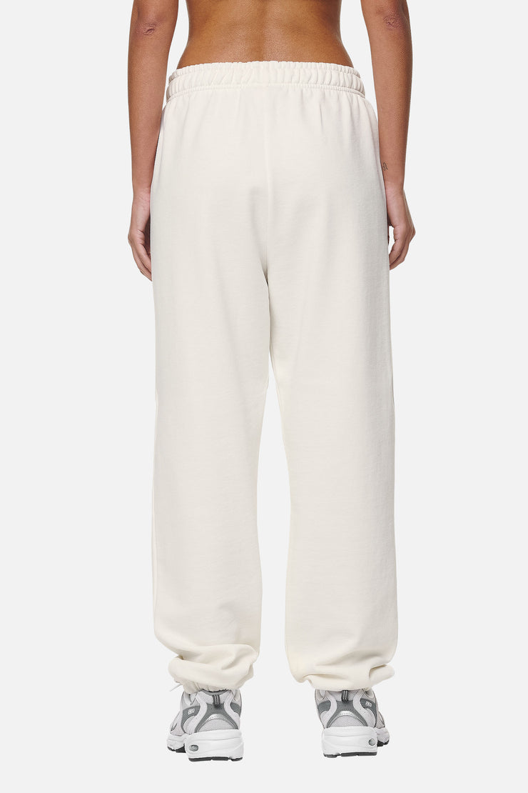 Pegador Villa High Waisted Sweat Pants Washed Coconut Milk Black Gum Speichern exportieren
