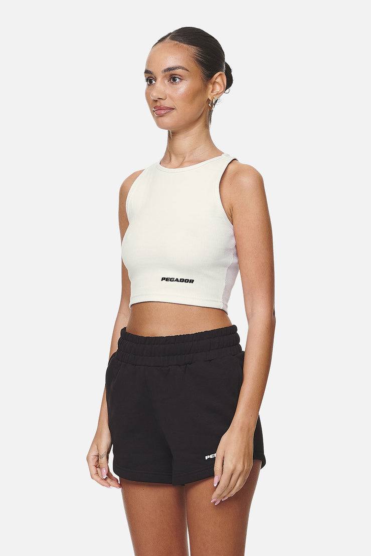 Pegador Ayla Crop Top Washed Coconut Milk Black Black Friday Preise