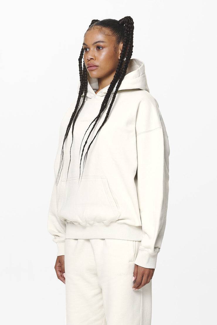 Pegador Clarita Logo Oversized Hoodie Washed Salty Cream Gum Angebote