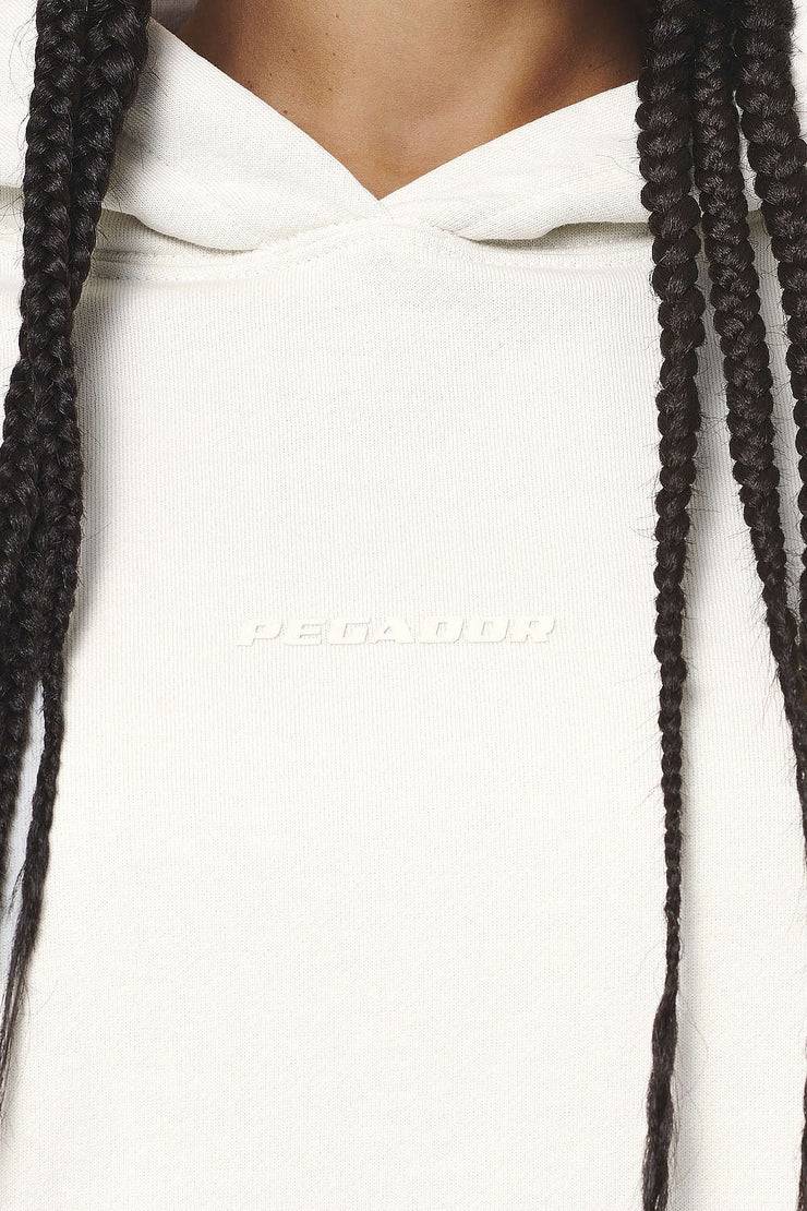 Pegador Clarita Logo Oversized Hoodie Washed Salty Cream Gum Angebote