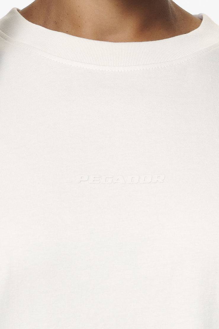 Pegador Bel Air Heavy Oversized Tee Washed Salty Cream Gum Schlussverkauf