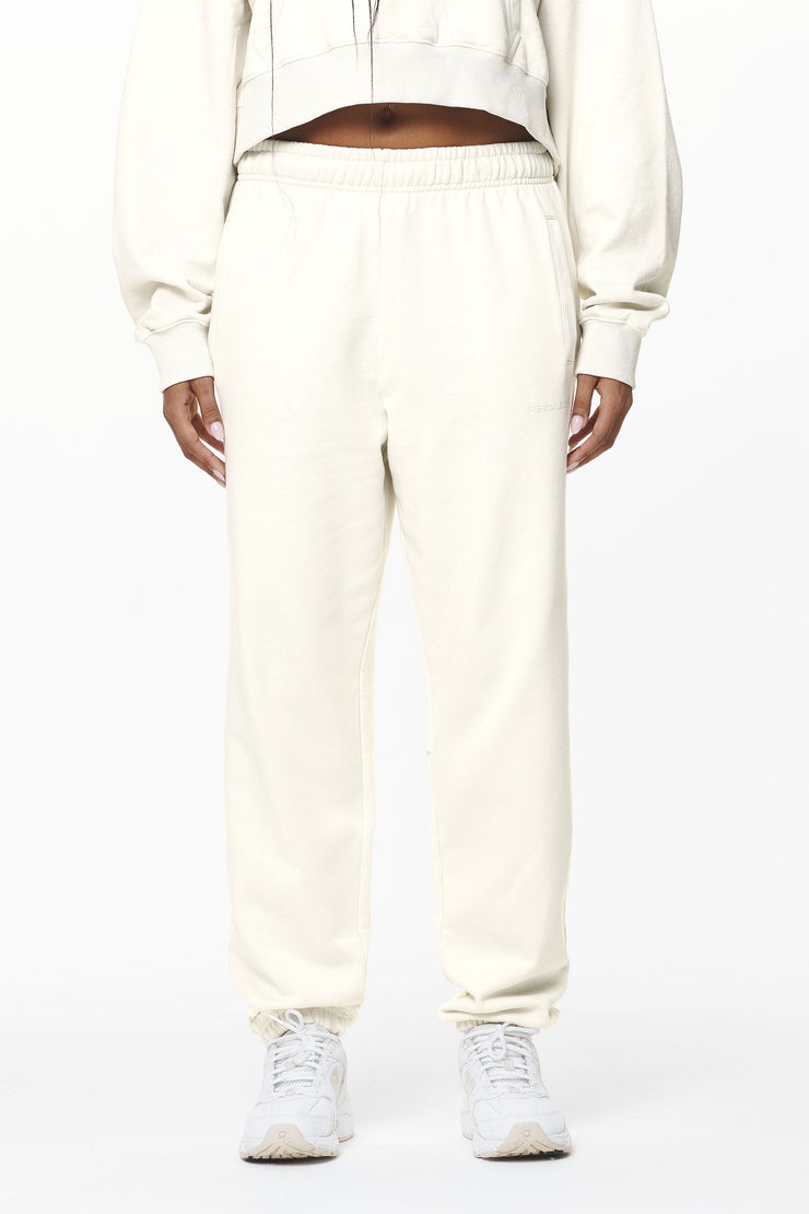 Pegador Villa High Waisted Sweat Pants Washed Salty Cream Gum Günstiger Verkauf