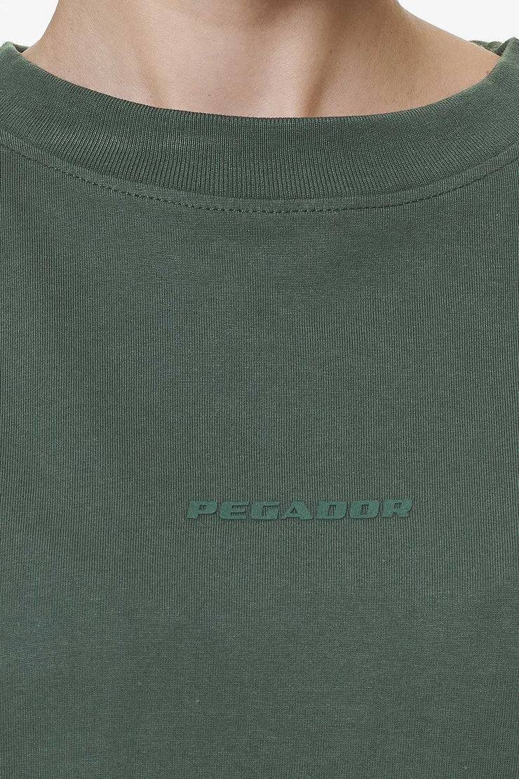 Pegador Bel Air Heavy Oversized Tee Washed Sage Green Gum Meist gekauft