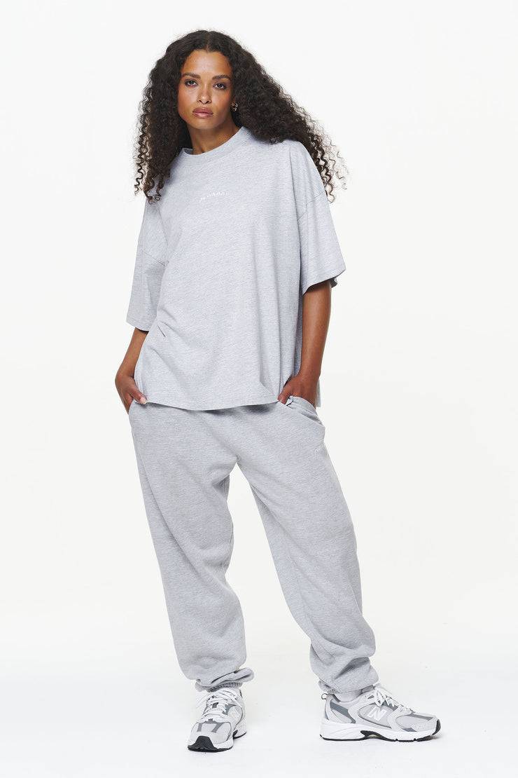 Pegador Thames Heavy Oversized Tee Grey Melange Versandkostenfrei