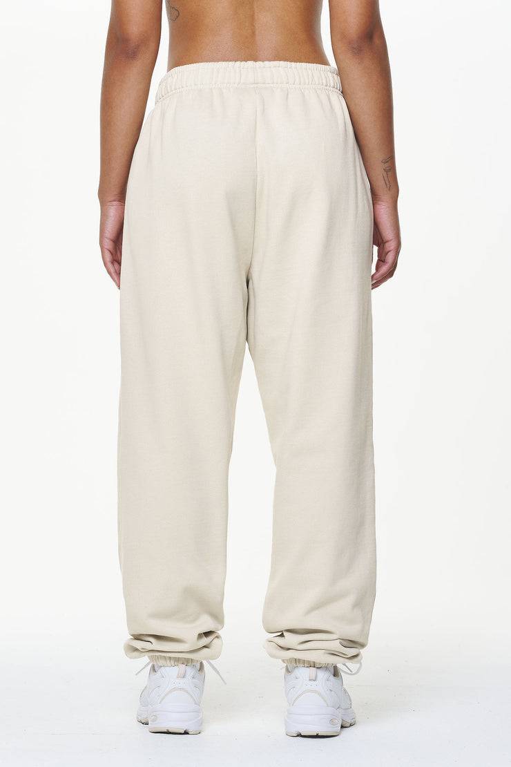 Pegador Durward High Waisted Sweat Pants Vintage Washed Bone White Online Shopping