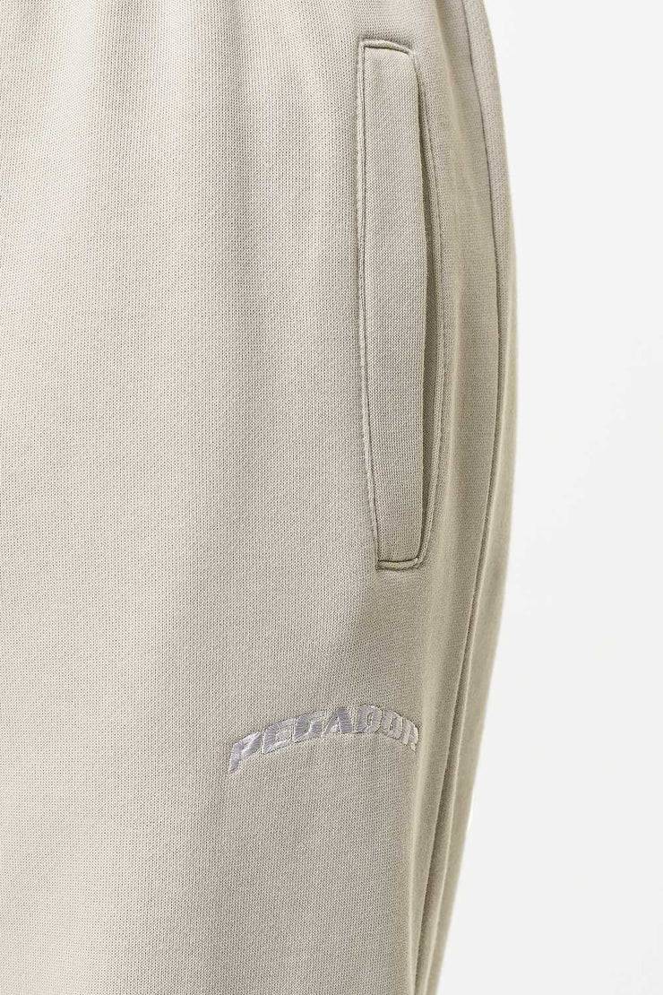 Pegador Durward High Waisted Sweat Pants Vintage Washed Bone White Online Shopping