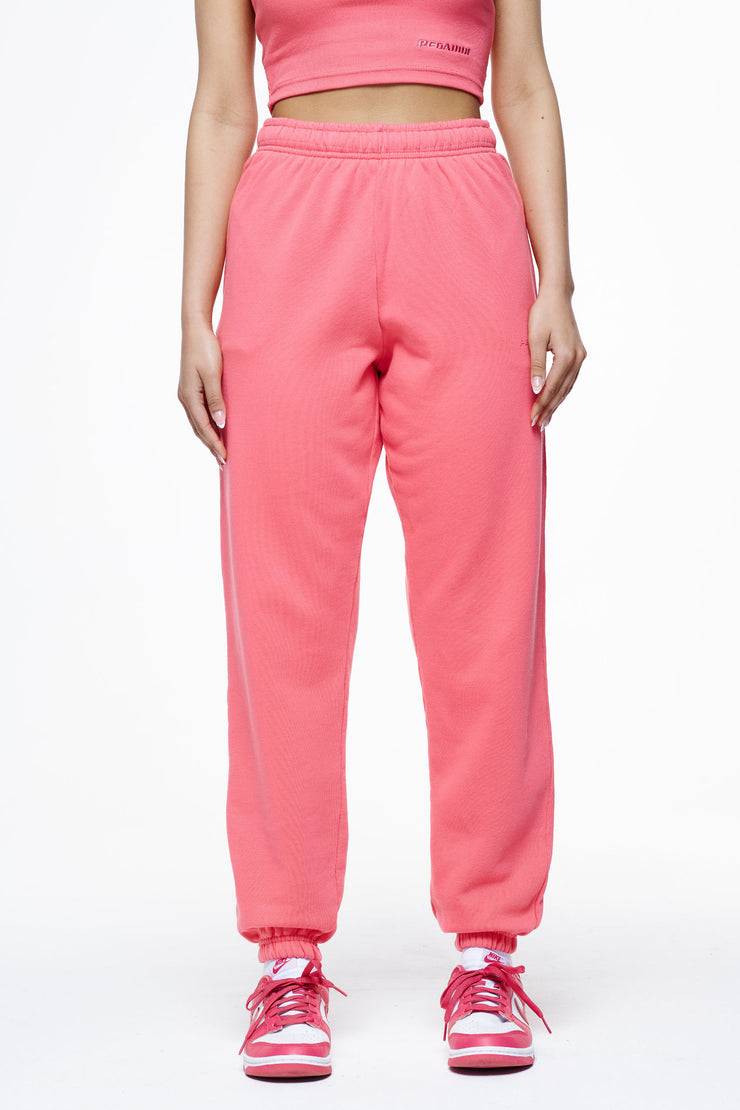 Pegador Villa High Waisted Sweat Pants Vintage Washed Strawberry Gum Black Friday