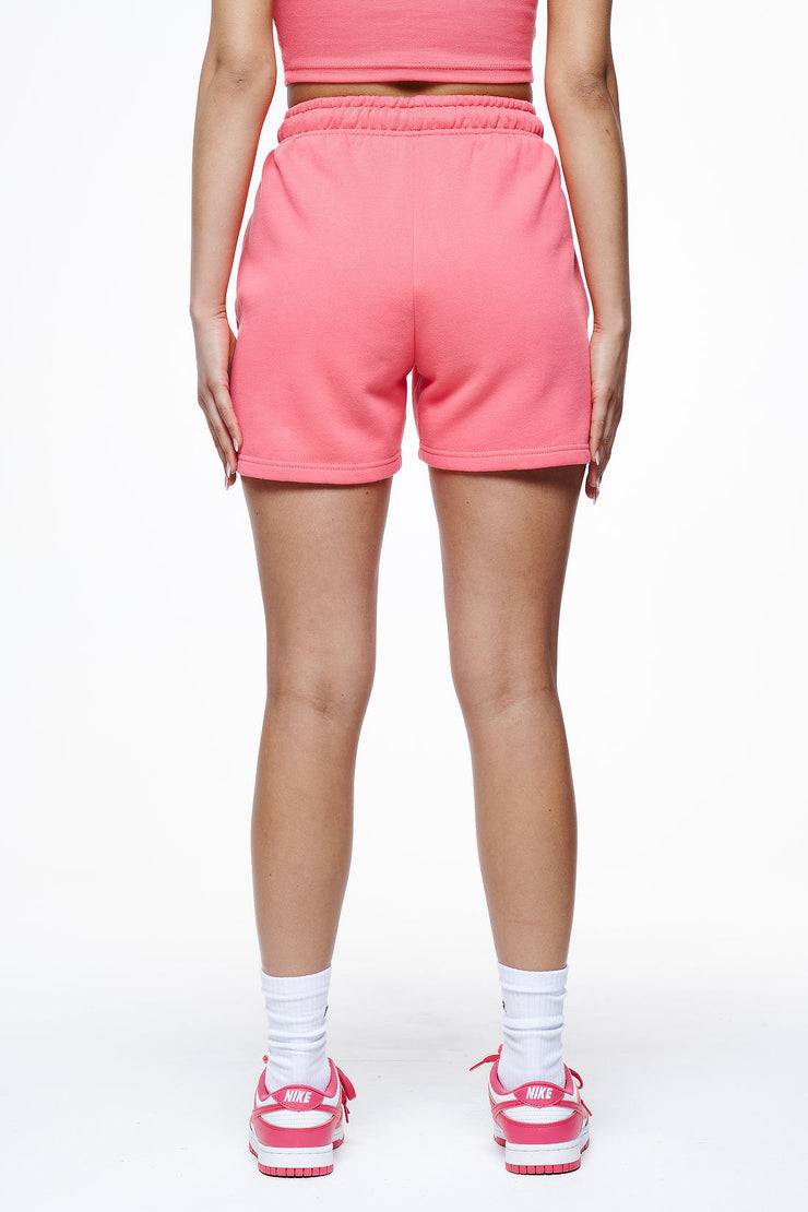 Pegador Umbria High Waisted Shorts Vintage Washed Strawberry Gum Weihnachtsangebot