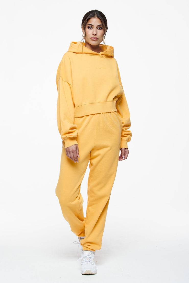 Pegador Salita Oversized Cropped Hoodie Vintage Washed Golden Sun Gum Osterangebot