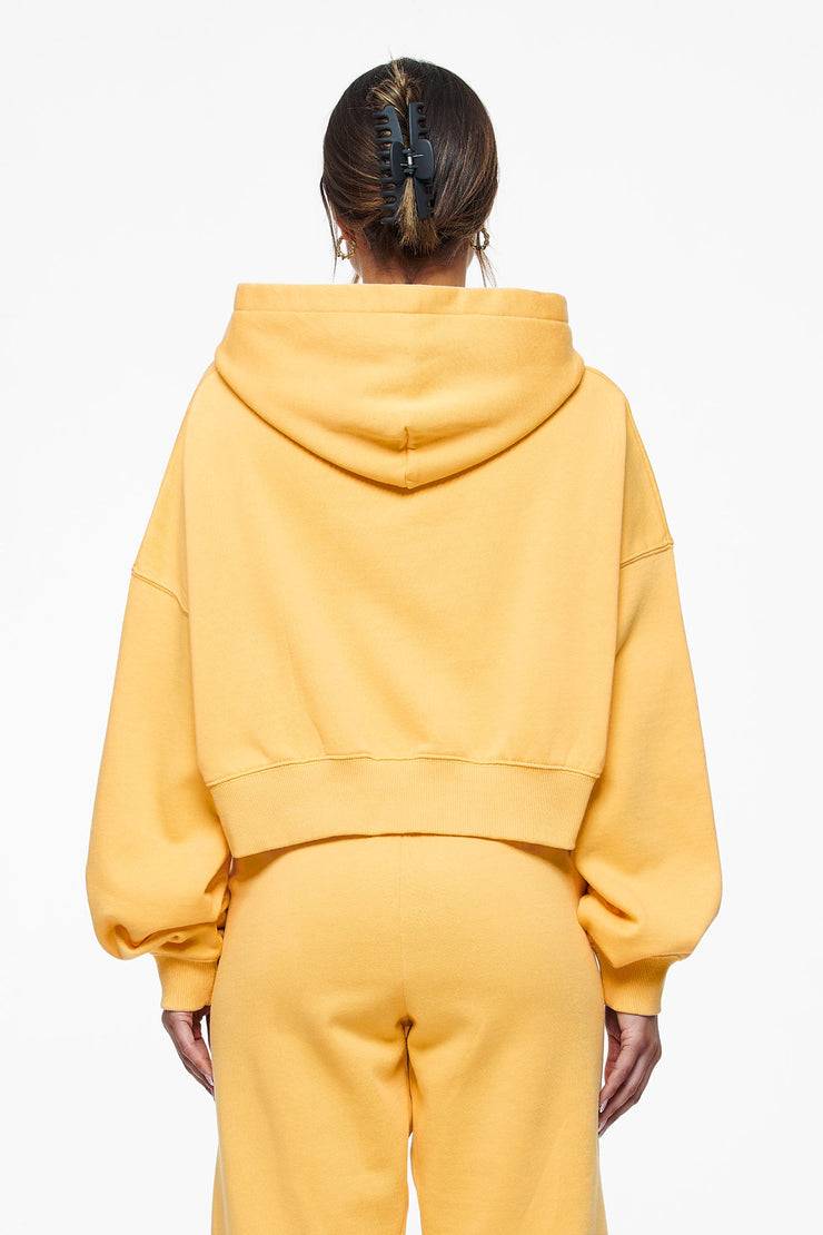 Pegador Salita Oversized Cropped Hoodie Vintage Washed Golden Sun Gum Osterangebot