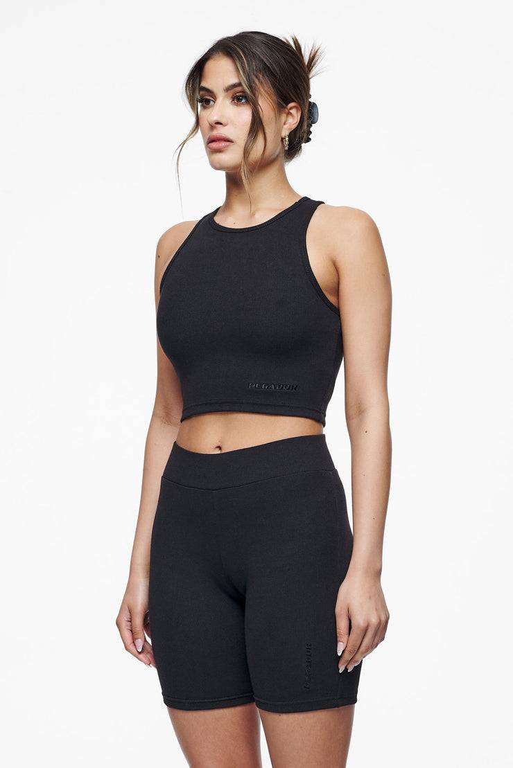 Pegador Ayla Crop Top Black Neueste Mode