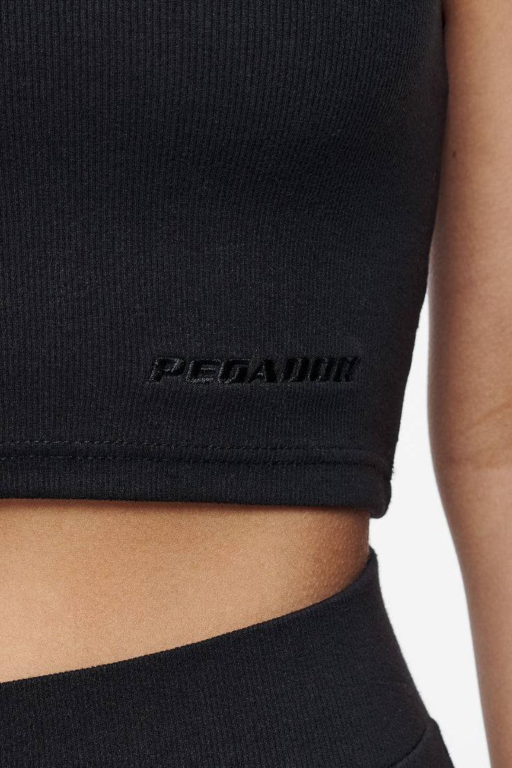 Pegador Ayla Crop Top Black Neueste Mode
