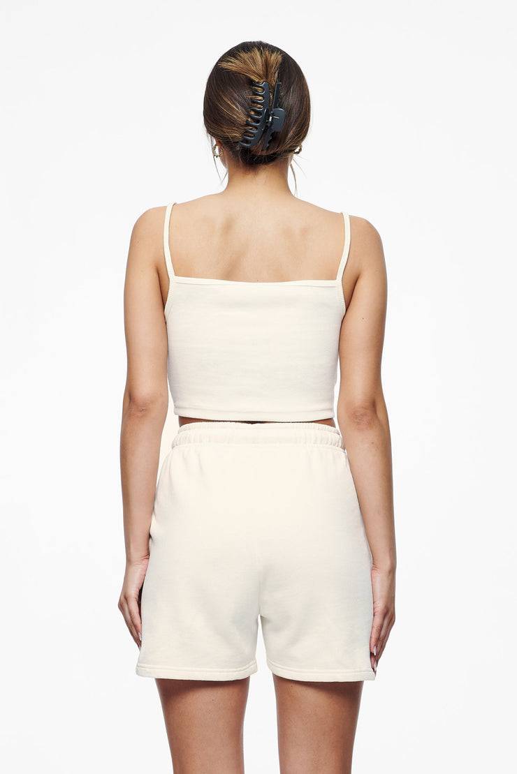 Pegador Ruby Rib Crop Top Vintage Washed Unbleached Bestseller