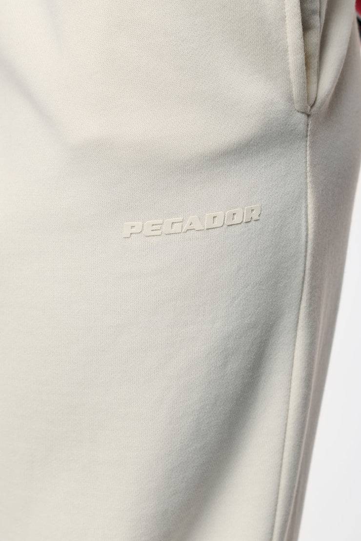 Pegador Villa High Waisted Sweat Pants Vintage Washed Unbleached Gum Räumungsverkauf