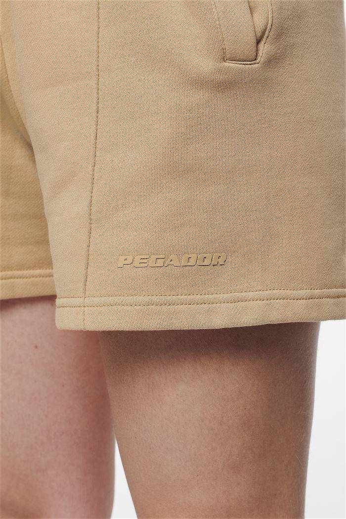 Pegador Umbria High Waisted Shorts Vintage Washed Espresso Gum Riesige Ersparnisse