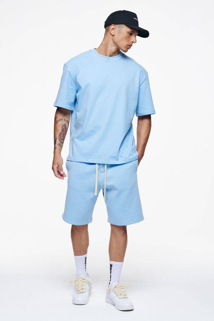 Pegador Logo Oversized Tee Vintage Washed Riviera Blue Gum JETZT KAUFEN