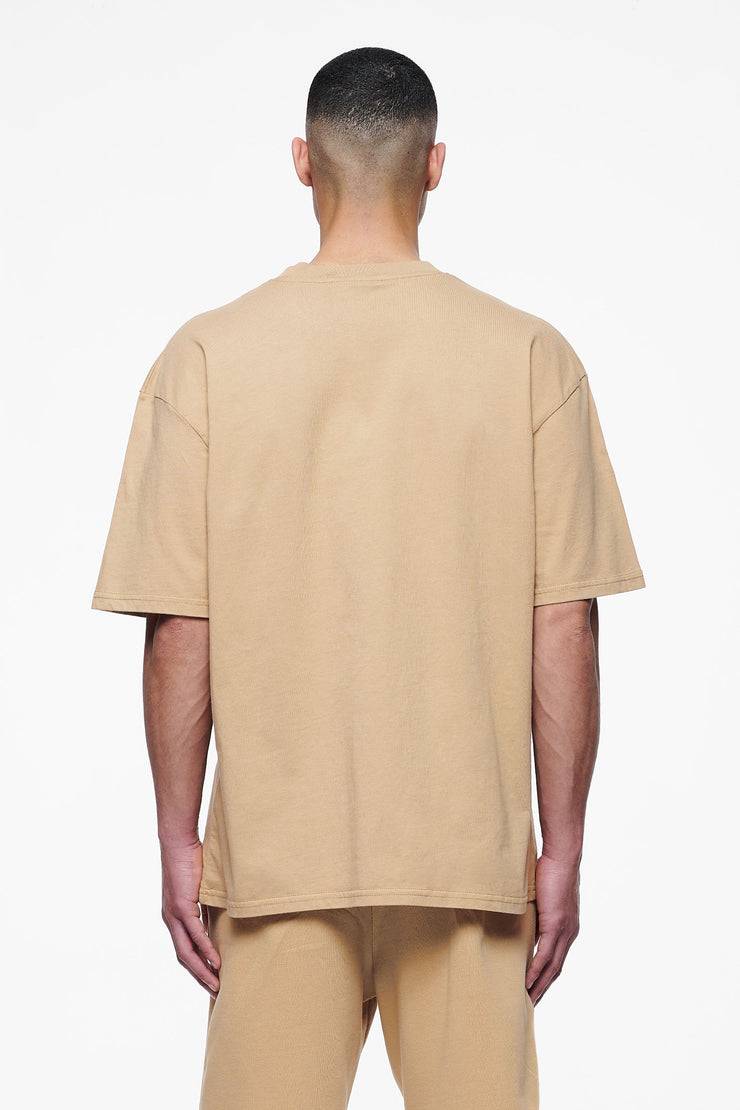 Pegador Logo Oversized Tee Vintage Washed Espresso Gum Letzte 2 Tage