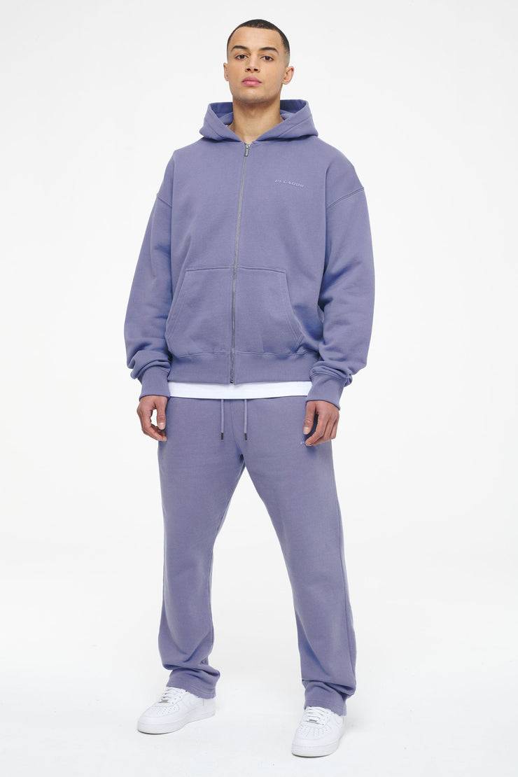 Pegador Logo Oversized Sweat Jacket Vintage Washed Magic Violet Gum Zeitbegrenzte Promotion