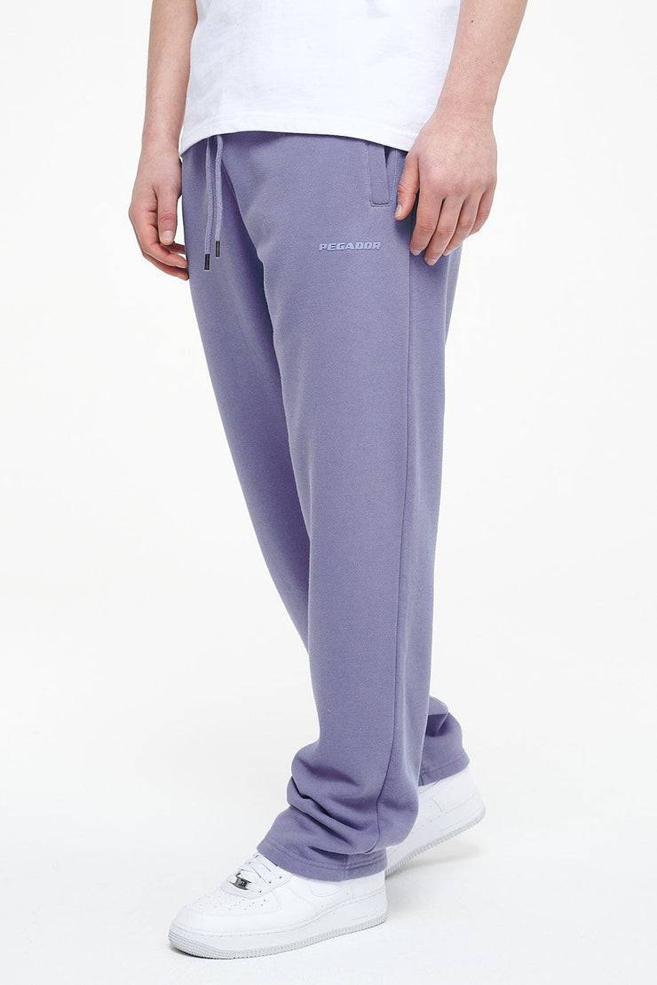Pegador Logo Wide Sweat Pants Vintage Washed Magic Violet Gum Bis zu 50% Rabatt