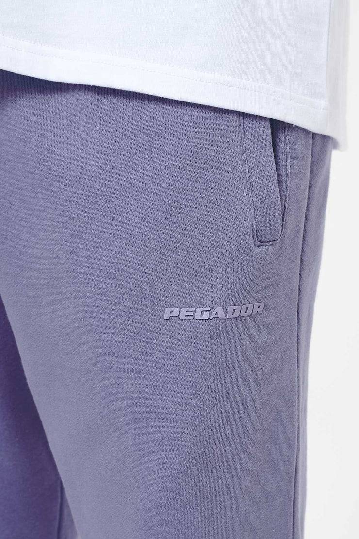 Pegador Logo Wide Sweat Pants Vintage Washed Magic Violet Gum Bis zu 50% Rabatt