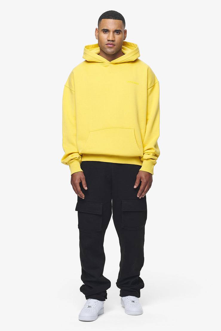 Pegador Logo Oversized Hoodie Vintage Washed Solar Yellow Gum Bis zu 55% Rabatt