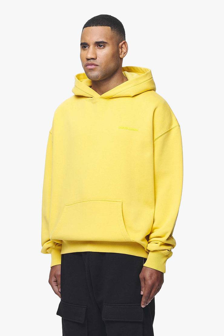 Pegador Logo Oversized Hoodie Vintage Washed Solar Yellow Gum Bis zu 55% Rabatt