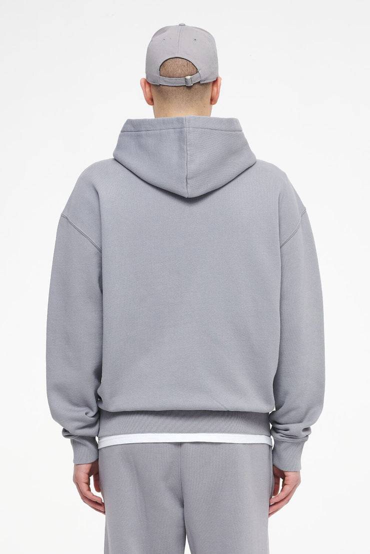 Pegador Logo Oversized Hoodie Vintage Washed Dusk Grey Gum Discount Store für neue Produkte