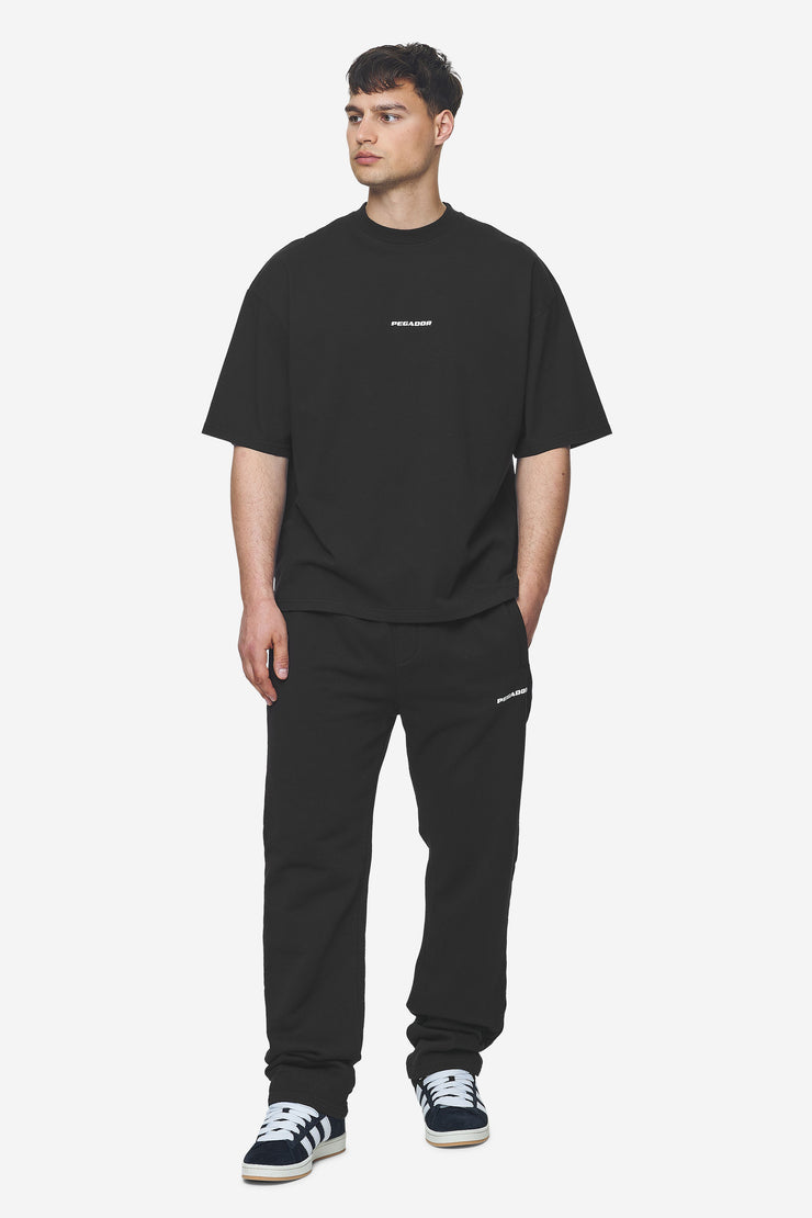 Pegador Logo Boxy Tee Washed Black White Gum Black Friday Preise