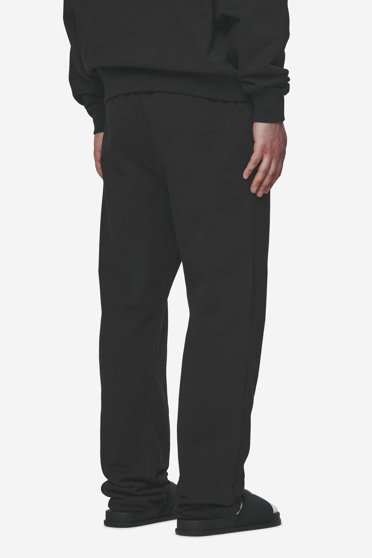 Pegador Logo Wide Sweat Pants Washed Black White Gum Im Verkauf