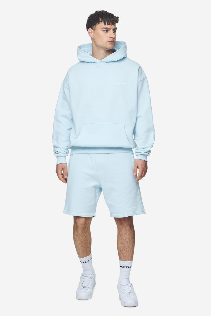 Pegador Logo Oversized Hoodie Washed Baby Blue White Gum 2025
