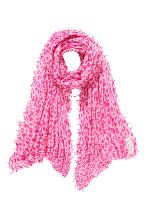 ﻿Pur Schoen Schal leo herz pink Begrenztes Angebot