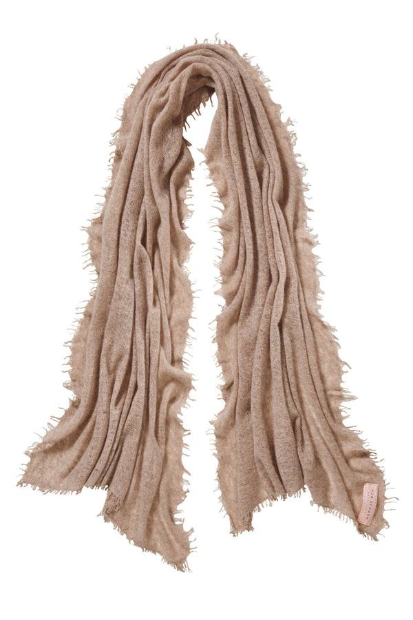Pur Schoen Schal taupe Preisnachlass