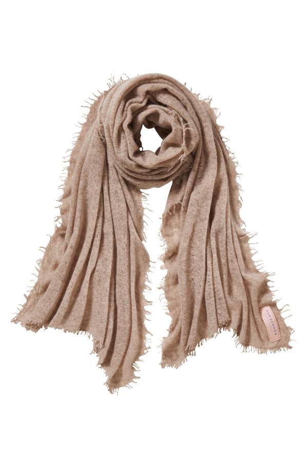 Pur Schoen Schal taupe Preisnachlass