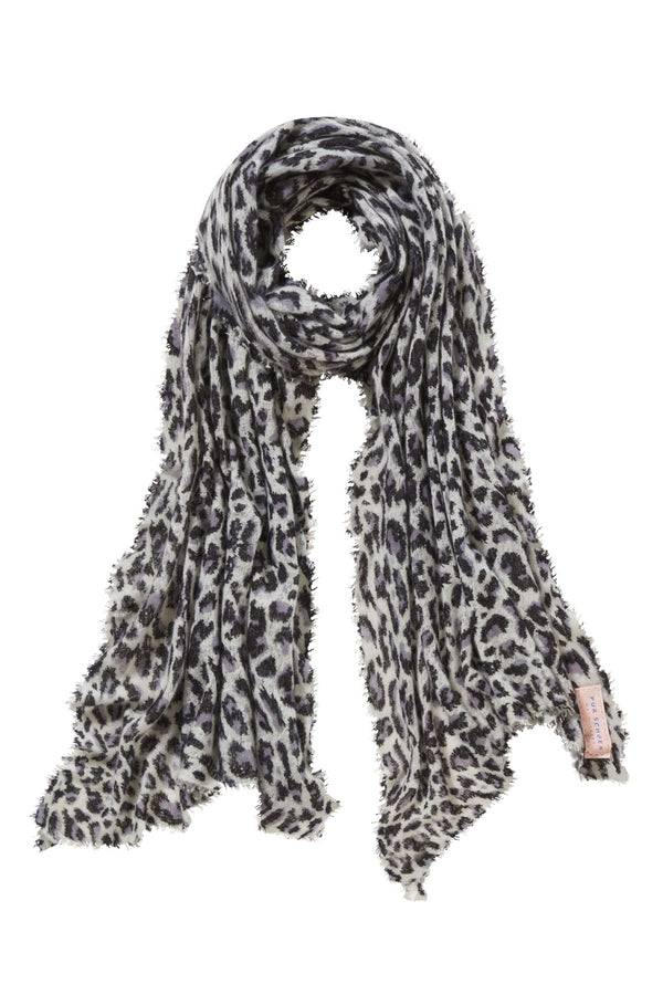 Pur Schoen Schal leo black-grey Osterangebot